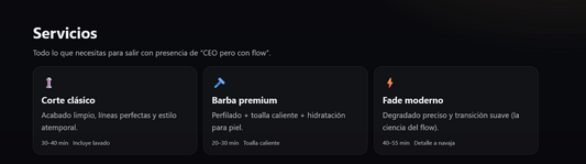 Sitio web (Barberia)