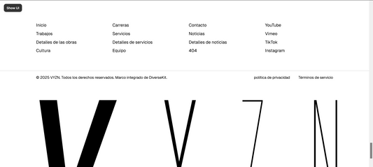 Sitio web (Agencia de producción para empresas)