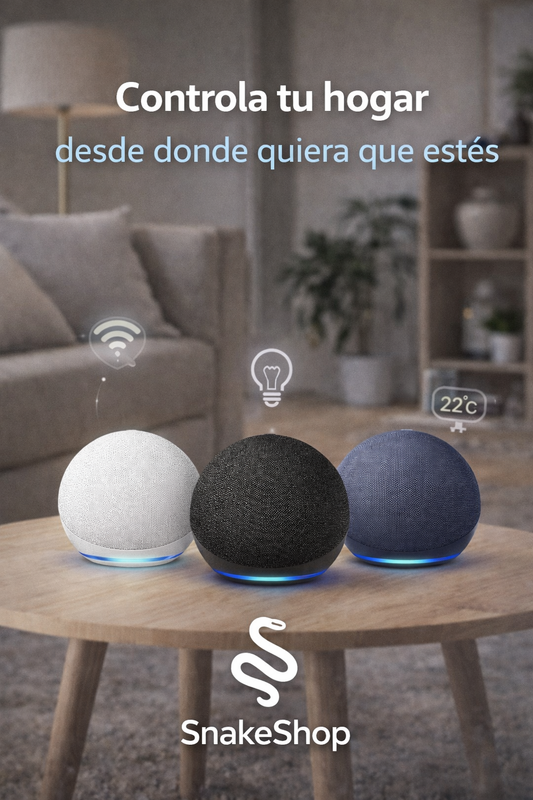 Echo Dot (5ª Gen) – Controla tu Hogar con tu Voz | SnakeShop