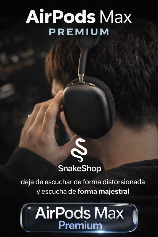 AirPods Max Premium – Sonido Maestro, Diseño Icónico | SnakeShop