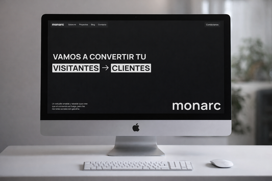 Sitio web (Portafolio diseñador)