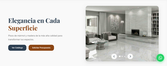 Sitio web (Pisos aquellos que tienen su negocio empezando)