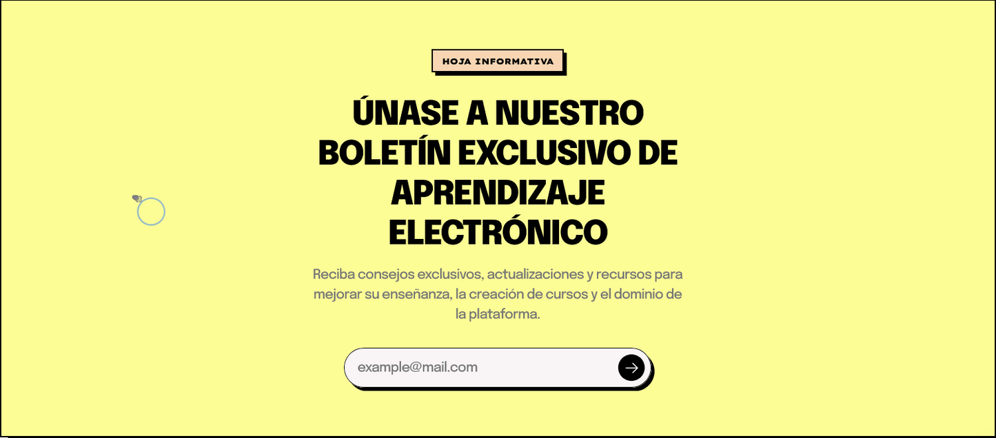 Sitio web (Venta de cursos para negocios de alto calibre)