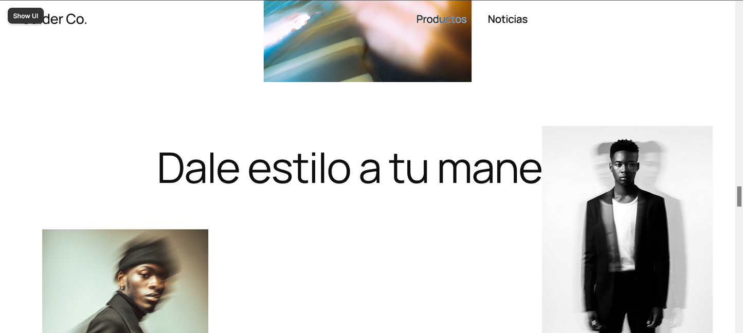 E-Comerce (Ropa para negocios de gran alcance)