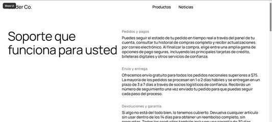 E-Comerce (Ropa para negocios de gran alcance)