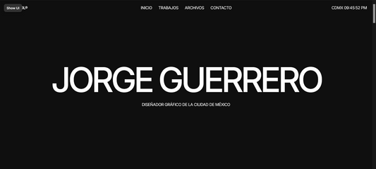 Sitio web (Portafol Diseñador gráfico)